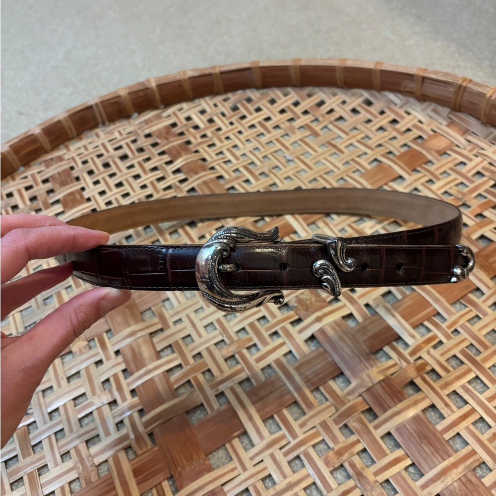 Brighton Vintage Leather Belt